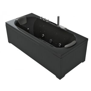 Baignoires balneo - Spatec Nova 180 Noire