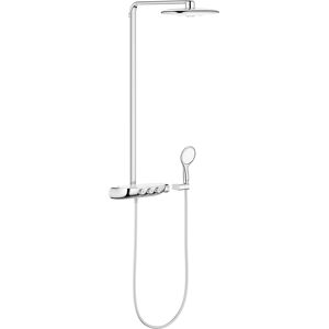 Grohe Rainshower SmartControl - Systeme de douche SmartControl 360 DUO avec mitigeur thermostatique chrome / blanc lune 26250LS0