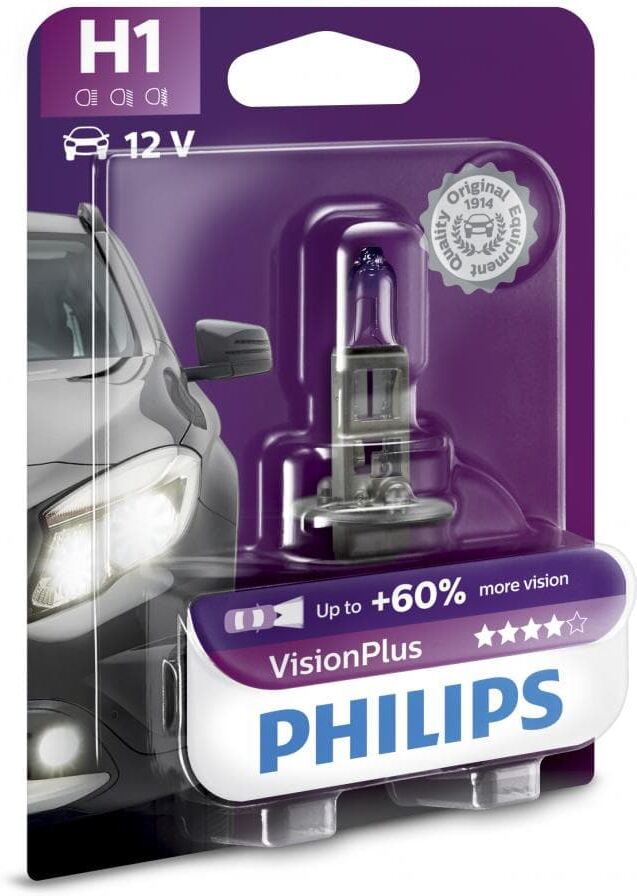 Philips VisionPlus H1 12V 55W -