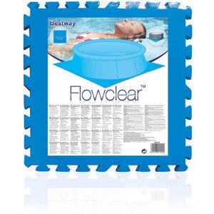 Bestway Lot de 8 Tapis de sol 50 x 50 cm pour spa gonflable