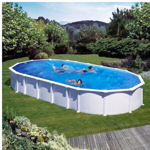 GRE Piscine acier Gre ovale Haiti 1020 x 575 x H132 cm Filtre a sable