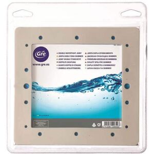 GRE Joint double de skimmer standard 20,5 cm X 19,5 cm de remplacement