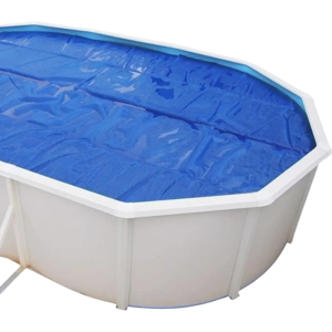 MYPISCINE Bache a Bulles TOI pour Piscine Hors Sol Ovale 550 x 366 cm