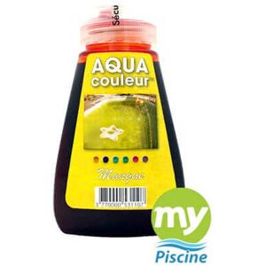 Aquacouleur Mangue Colorant pour piscine sans danger