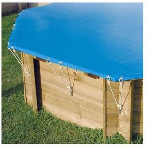 Bâche d'hivernage piscine Ubbink 400 x 670 cm - Publicité Bâche d'hivernage piscine Ubbink 400 x 670 cm - Publicité