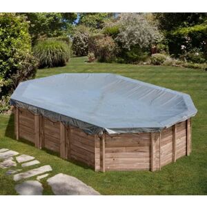 Sunbay - Bogota - Bleu - 580g/m² - Couverture de piscine - Publicité Sunbay - Bogota - Bleu - 580g/m² - Couverture de piscine - Publicité