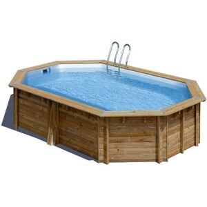 Piscine Gre bois Vermela - 672 x 472 x H 146 cm (Filtre à sable) - Publicité Piscine Gre bois Vermela - 672 x 472 x H 146 cm (Filtre à sable) - Publicité