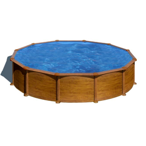 Piscine Gre acier ronde Mauritius - Ø 570 x H 132 cm (Filtre à sable) - Publicité Piscine Gre acier ronde Mauritius - Ø 570 x H 132 cm (Filtre à sable) - Publicité