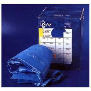 GRE Liner piscine Gré en huit 710 x 475 x H.120 - Rail d'accroche - Bleu - Publicité GRE Liner piscine Gré en huit 710 x 475 x H.120 - Rail d'accroche - Bleu - Publicité