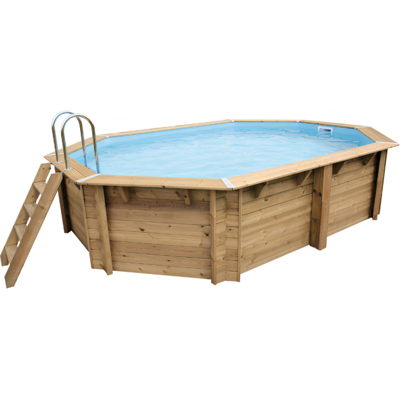 Piscine Ubbink bois Azura - 300 x 400 x H 120 cm (Filtre à sable) - Publicité Piscine Ubbink bois Azura - 300 x 400 x H 120 cm (Filtre à sable) - Publicité