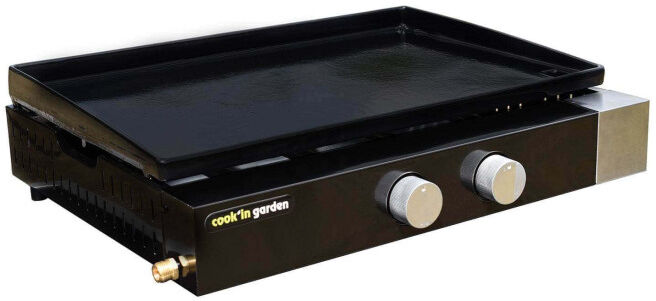 Cook'in Garden Plancha gaz à poser Finesta - 2 brûleurs 61 CM Cook'in Garden Plancha gaz à poser Finesta - 2 brûleurs 61 CM