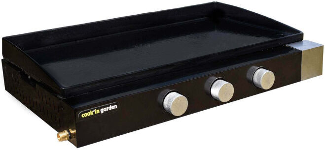 Cook'in Garden Plancha gaz à poser Finesta - 3 brûleurs 75 CM Cook'in Garden Plancha gaz à poser Finesta - 3 brûleurs 75 CM
