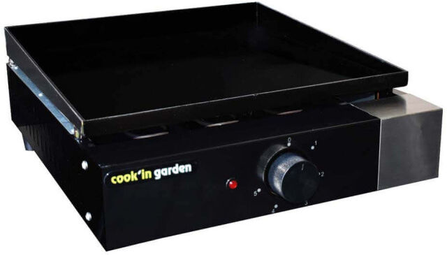 Cook'in Garden Plancha gaz à poser Finesta électrique 43 CM (Avec capot) Cook'in Garden Plancha gaz à poser Finesta électrique 43 CM (Avec capot)