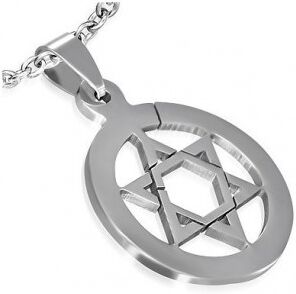 UrbanBijoux PENDENTIF HOMME FEMME ACIER STAR ETOILE DE DAVID 1 CHAINE BOULE UrbanBijoux PENDENTIF HOMME FEMME ACIER STAR ETOILE DE DAVID 1 CHAINE BOULE