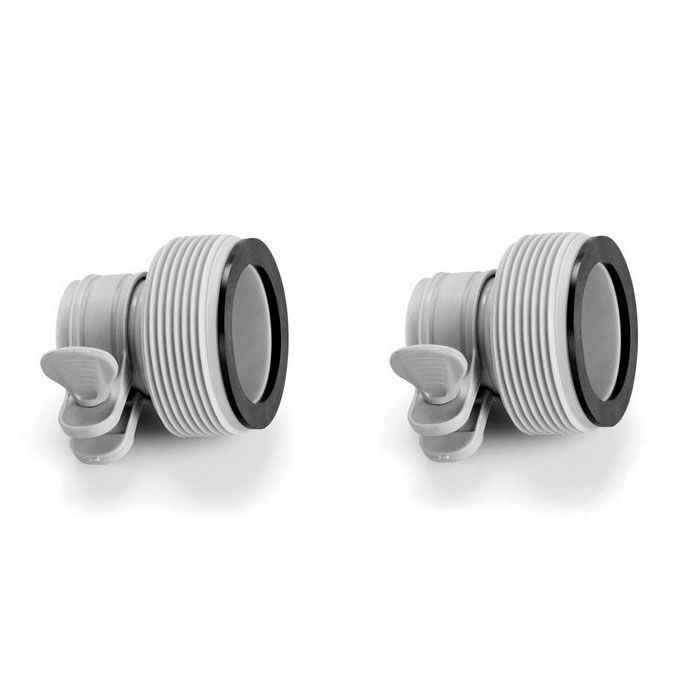 Lot de 2 adaptateurs type A 32-38mm Intex pour tuyau a bague de serrage