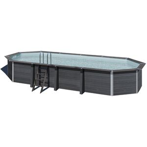 Gré Piscine bois composite Avant Garde Gre 8,04 x 3,86 x h1,24m