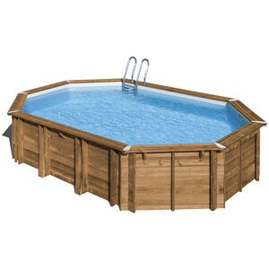 Sunbay Piscine bois Avocado 6,56 x 4,56 x h1,31m