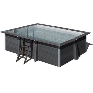 Gré Piscine bois composite Avant Garde Gre 4,66 x 3,26 x h1,24m