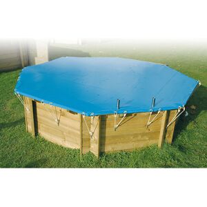 Ubbink Bâche d’hivernage pour piscine bois Ubbink octogonale Modèle - Sunwater 3,60m octogonale