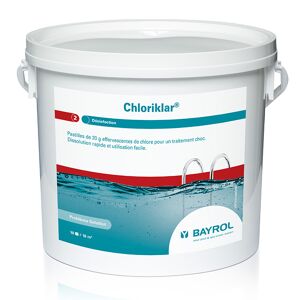 Chloriklar Bayrol - chlore choc Quantité - 20 kg (2 seaux de 10 kg) - Publicité Chloriklar Bayrol - chlore choc Quantité - 20 kg (2 seaux de 10 kg) - Publicité