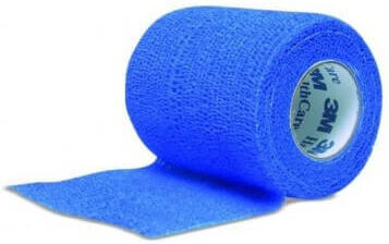 3M Bande cohésive Coban Bleue 3M 4.5mx5cm 3M Bande cohésive Coban Bleue 3M 4.5mx5cm