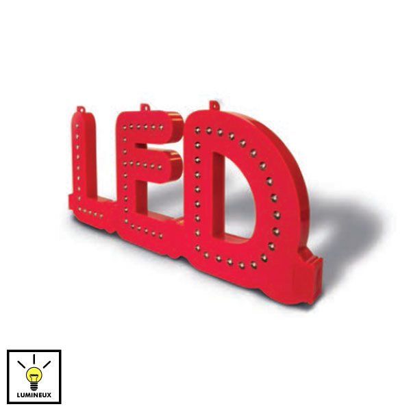 Edimeta Lettre LED assemblable B