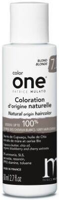 Coloration Naturelle 7.0 Blond Color One Mulato 80 Ml