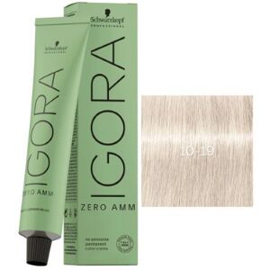 Schwarzkopf Tube Coloration Igora Zéro Amm Schwarzkopf 60 Ml