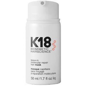 K18 Masque à Réparation Moléculaire sans Rinçage 50 Ml