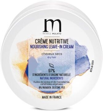 Mulato Crème Nutritive sans Rinçage Cheveux Secs Mulato 50 Ml