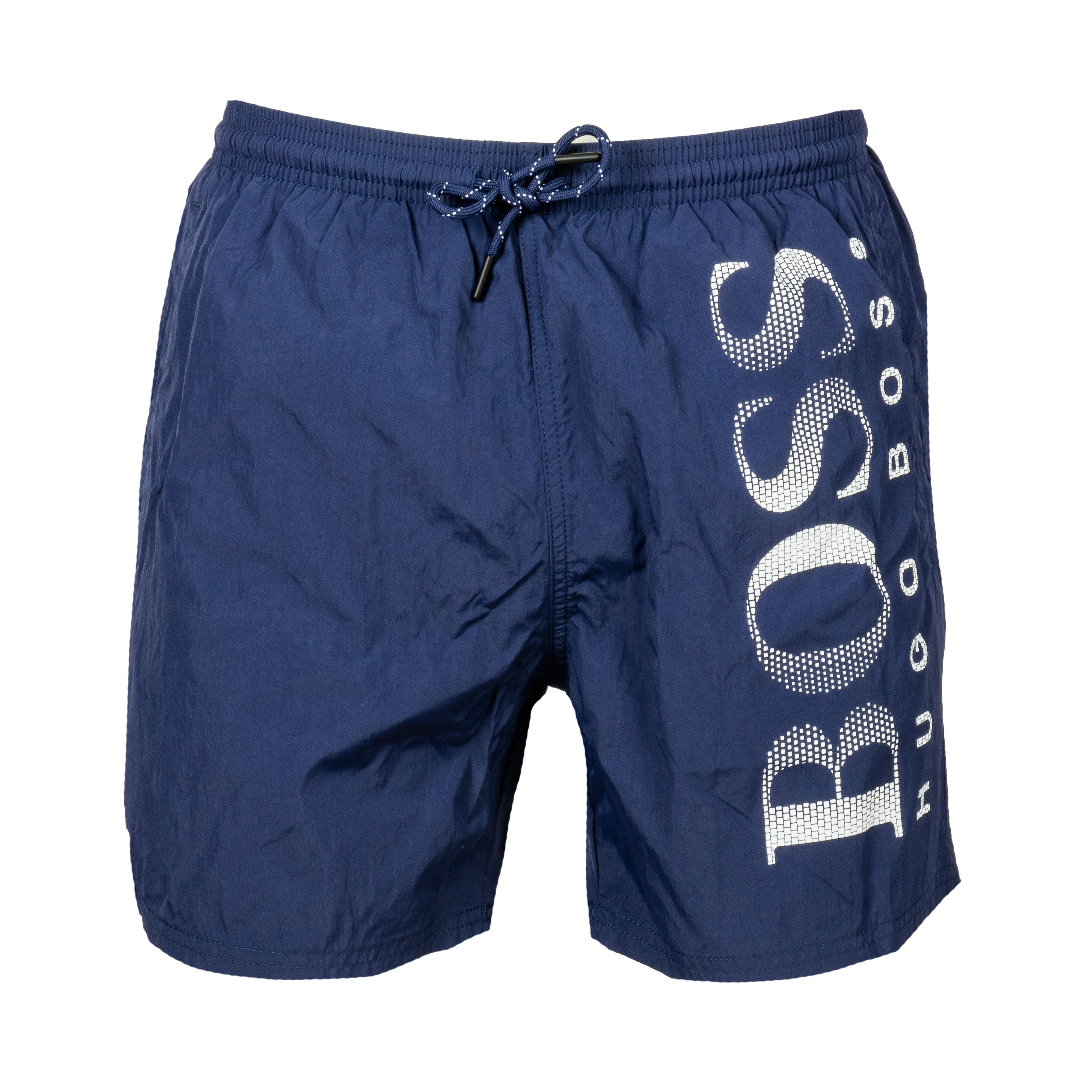 Hugo Boss Short de bain Hugo Boss bleu marine à logo blanc - BLEU MARINE -