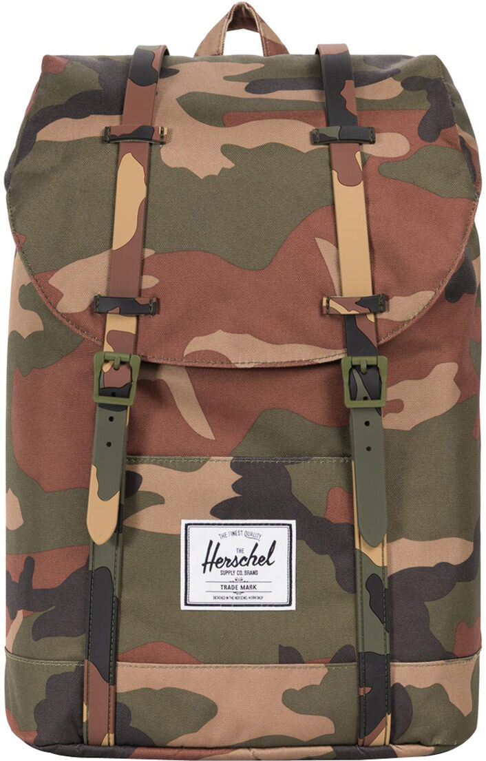 Herschel Sac à dos Herschel Retreat à imprimé camouflage - KAKI -