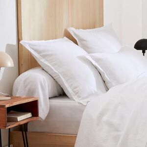 Traversin satin Tradilinge GRAND HOTEL BLANC Couleur Blanc