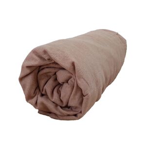 Drap housse FLANELLE 100 coton Tradilinge Couleur Noisette