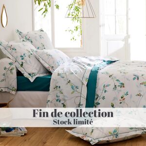 Traversin percale Tradilinge FLANER JADE