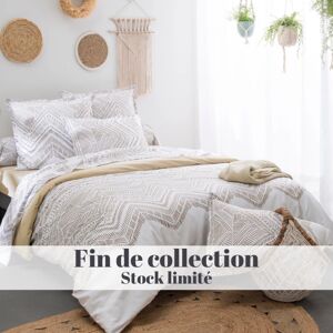 Housse de couette 100 coton Tradilinge RAMATUELLE FICELLE