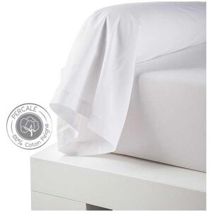 Traversin percale Tradilinge BLANC Couleur Blanc