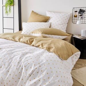 Housse de couette percale Tradilinge ALEX MOKA