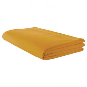 Drap plat 100% coton Tradilinge MOUTARDE (Couleur : Moutarde)