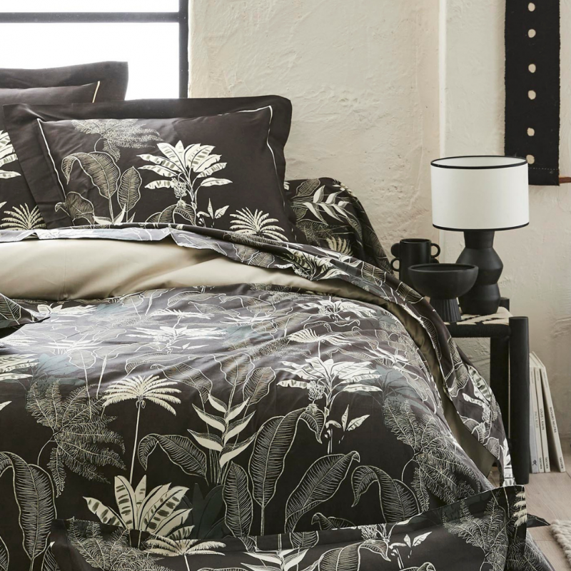Drap satin Tradilinge CAYENNE ÉBÈNE