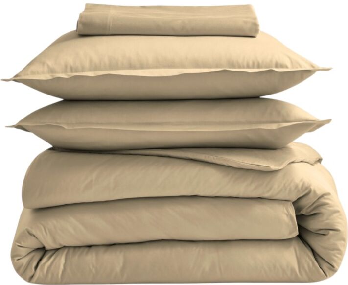 Drap plat 100% coton Tradilinge SEIGLE (Couleur : Seigle)