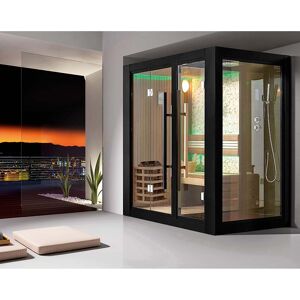 Bain et Confort Sauna de Luxe traditionnel 4 places Arizona Duo