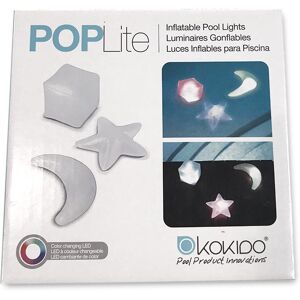 Kokido Lampes gonflables à piles LUMI POPLITE (set de 3 modèles assortis)