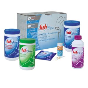 HTH Spa - Coffret de traitement chlore pour spa - Publicité