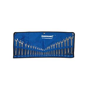 Silverline Trousse de 24 cles mixtes 6 - 22 mm et 1/4 - 1