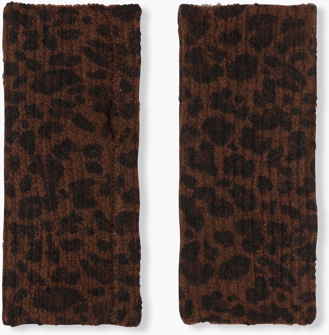 Mitaines en maille léopard Imprimé camel Unique - Promod - Modalova
