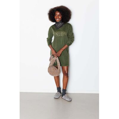 Promod Robe en jersey Sisters Club Kaki XS - Publicité Promod Robe en jersey Sisters Club Kaki XS - Publicité