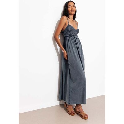 Promod Robe en crochet et jersey Marine XL - Publicité Promod Robe en crochet et jersey Marine XL - Publicité