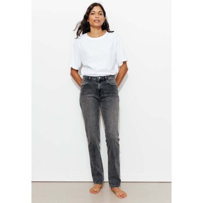 Promod Jean slim taille mi-haute Jeans gris 36 - Publicité Promod Jean slim taille mi-haute Jeans gris 36 - Publicité