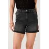 Promod Short en jean noir Femme Jean noir 38